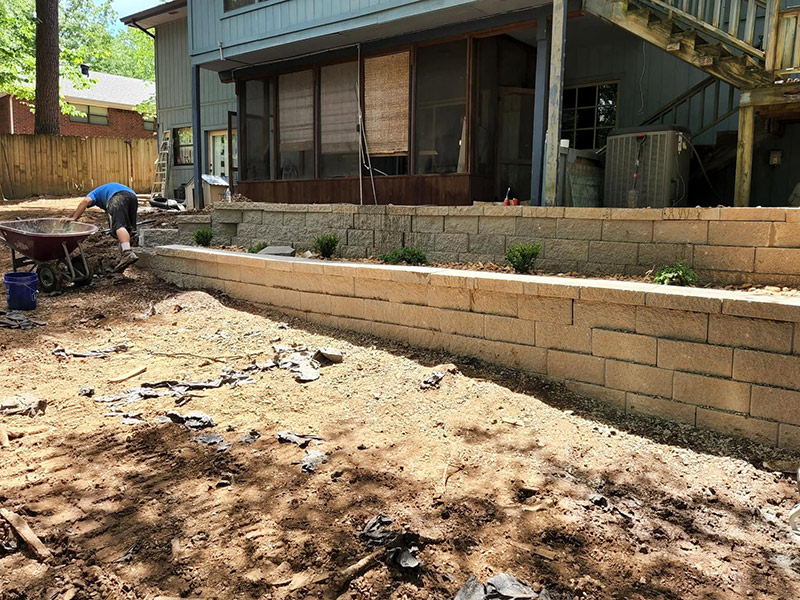 Landscaping & Retaining Call Construction Services
