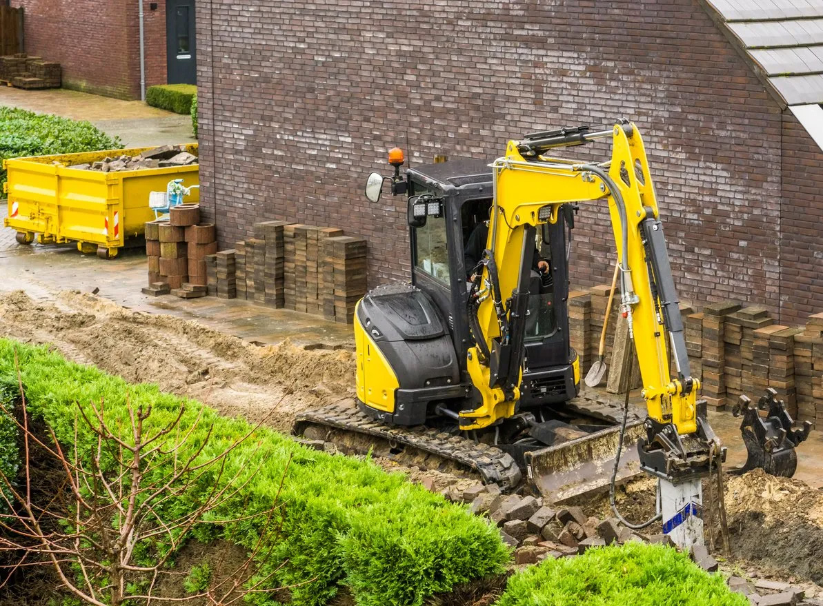 NWA New Build construction site excavation and leveling contractor