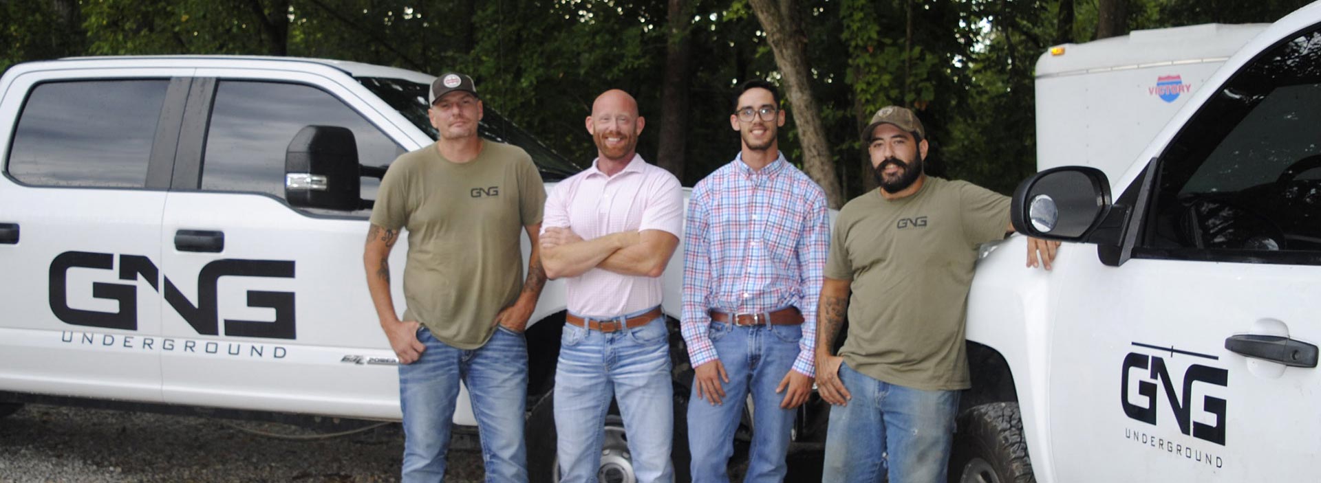 Photo of the GNG Underground excavation team